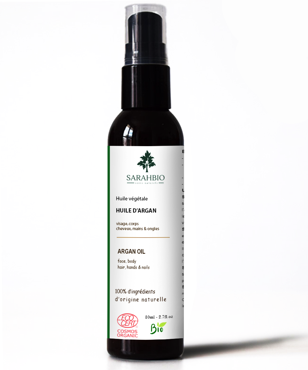 huile d'argan  - sarahbio 80ML